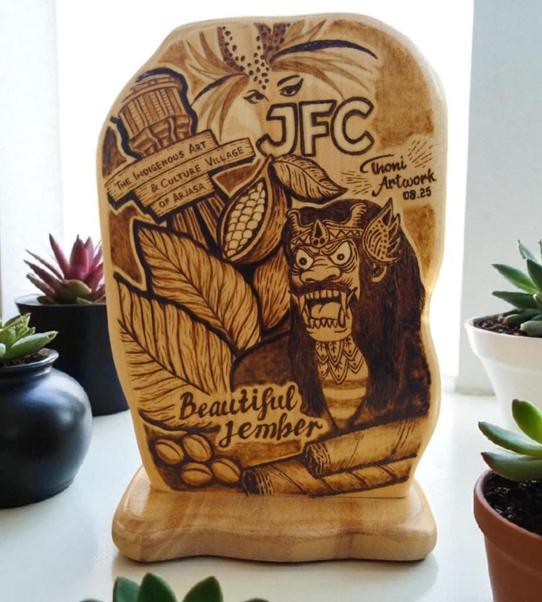 Kesenian Lukis Bakar